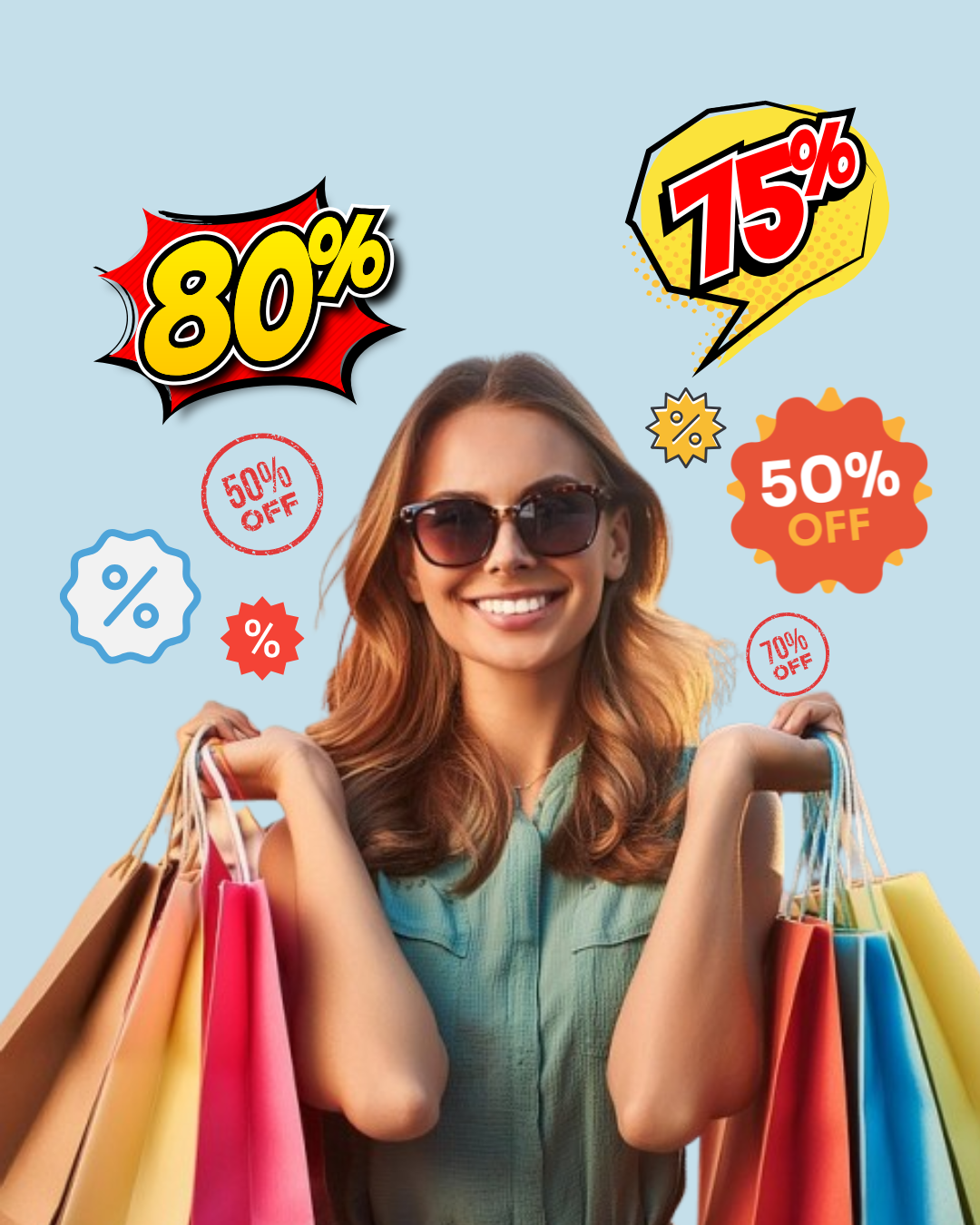 Ilustración de compras de la portada original de Producto.blog
